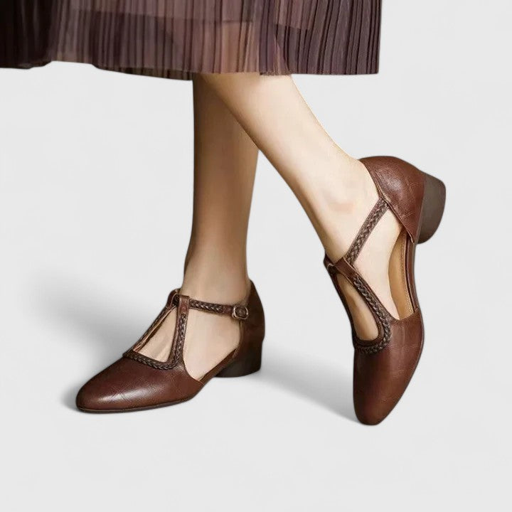 Delphine | Elegante Flade Hæle