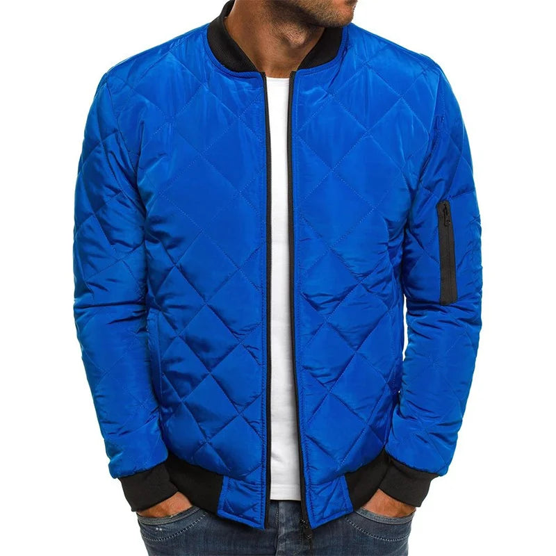 Colby | CASUAL PREMIUM JAKKE MED DIAMANTMØNSTER