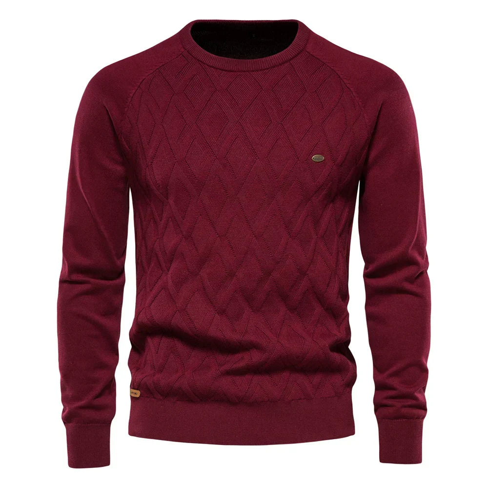 Hugo™ | Tjekket mønstertrøje