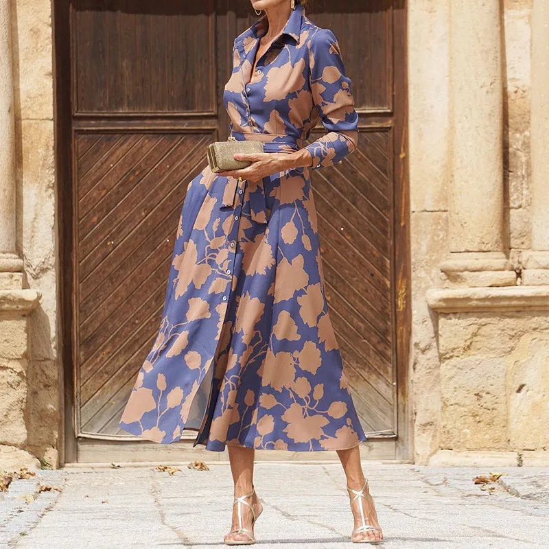 Élise | Elegant kjole med lange ærmer
