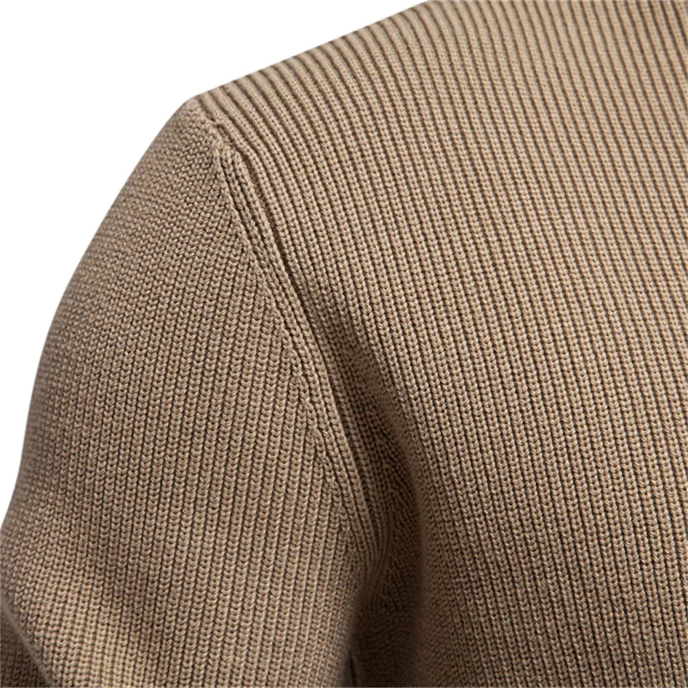Damien™ | Elegant Højhalset Sweater