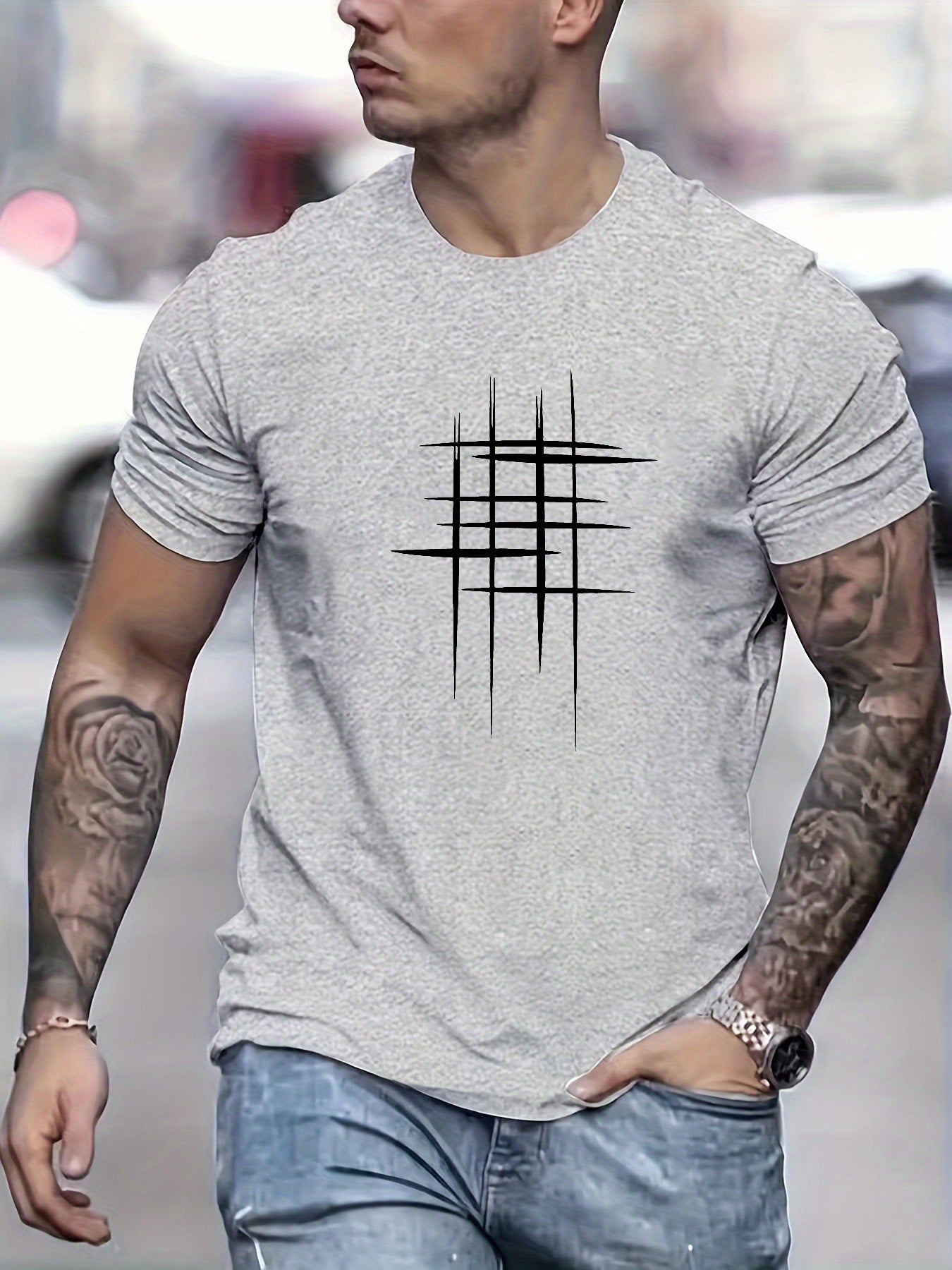 Savrani™ | Elegant t-shirt med kort ærme og grafik