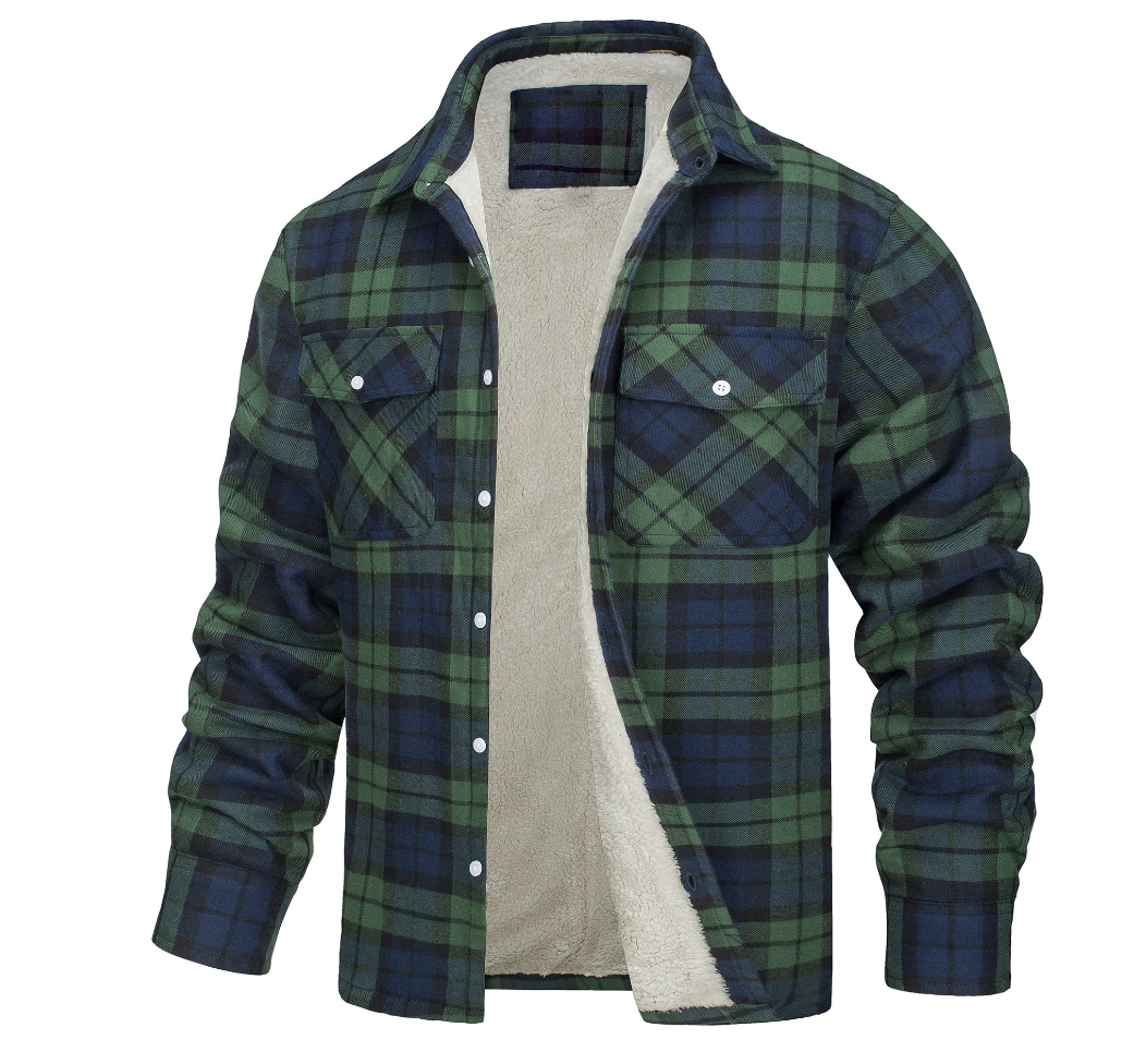 Nate™ | Herre ternet jakke med sherpa-for