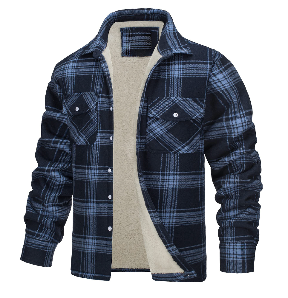 Nate™ | Herre ternet jakke med sherpa-for