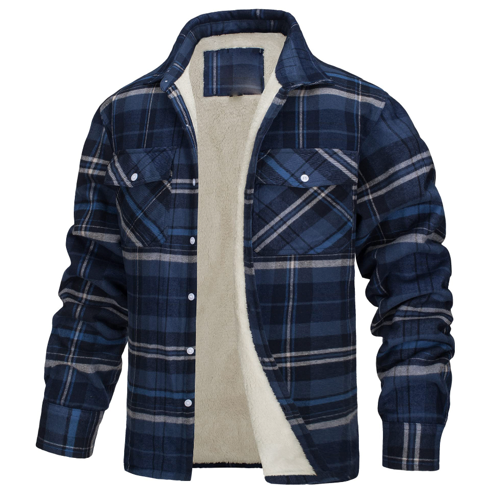 Nate™ | Herre ternet jakke med sherpa-for