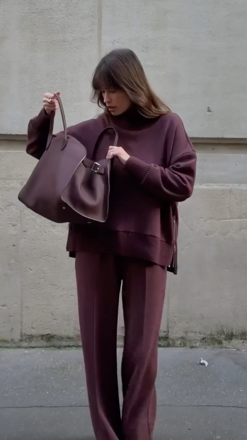 Nysselle – Luksus Co-Ord – Blødt Strikket Sæt