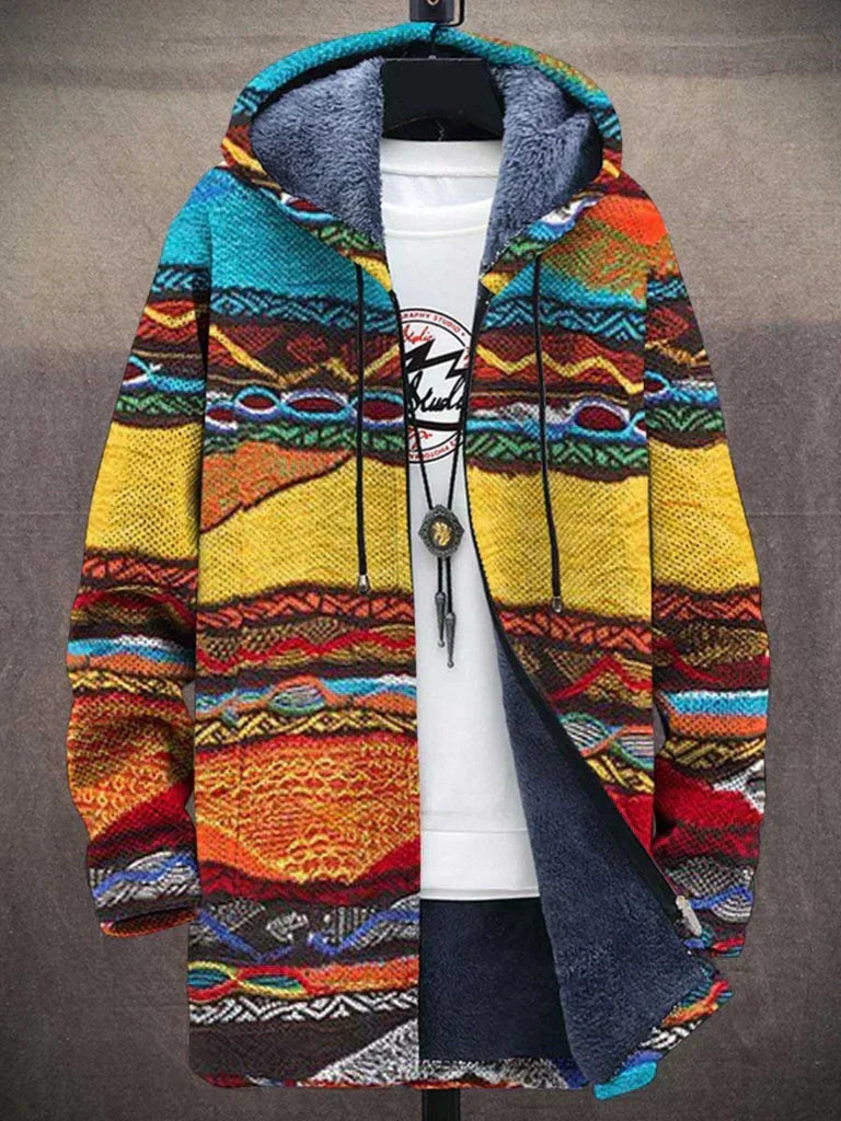 Quade | Kunstnerisk cardigan i premium stof