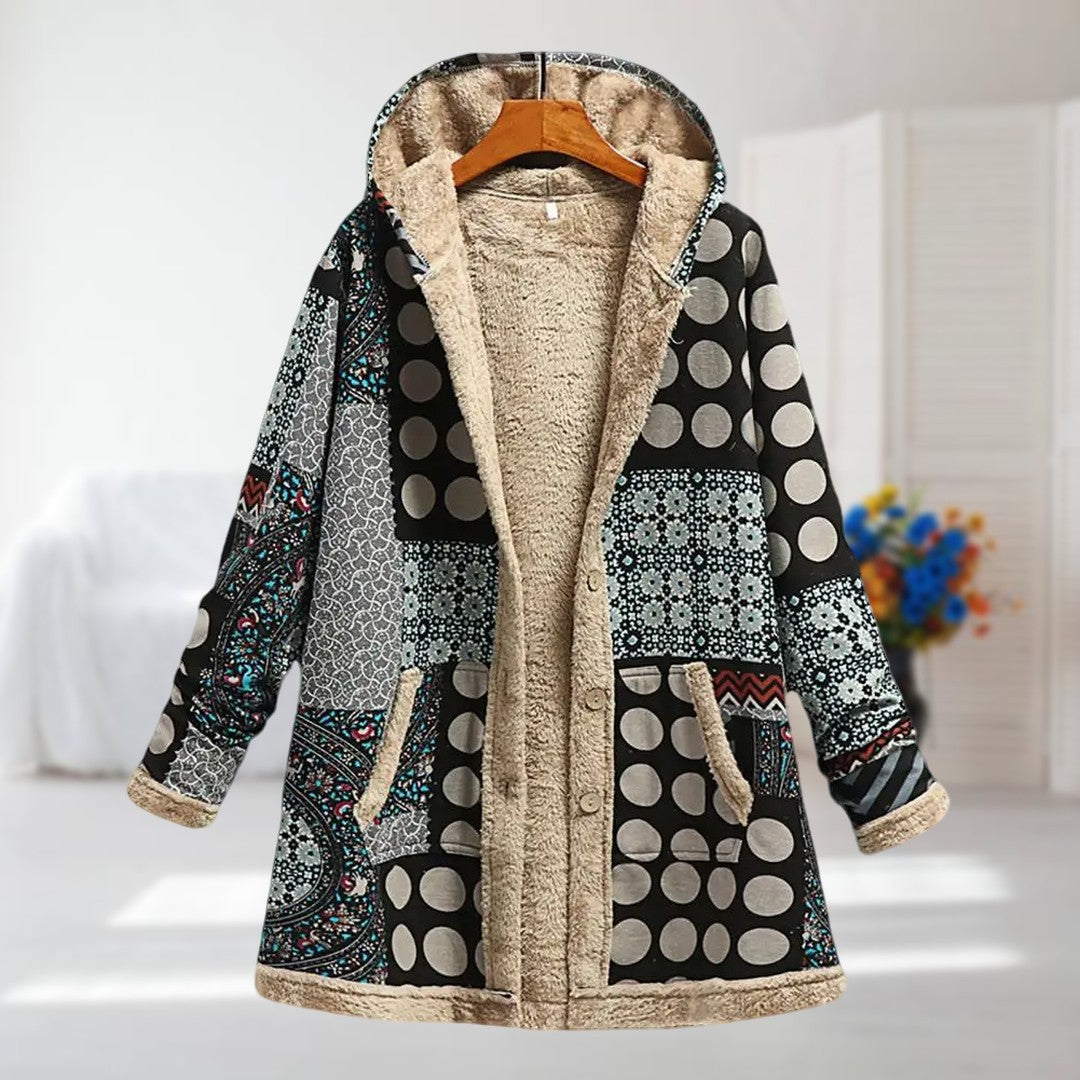 Flora | Varm, Blødt Fôret Parka