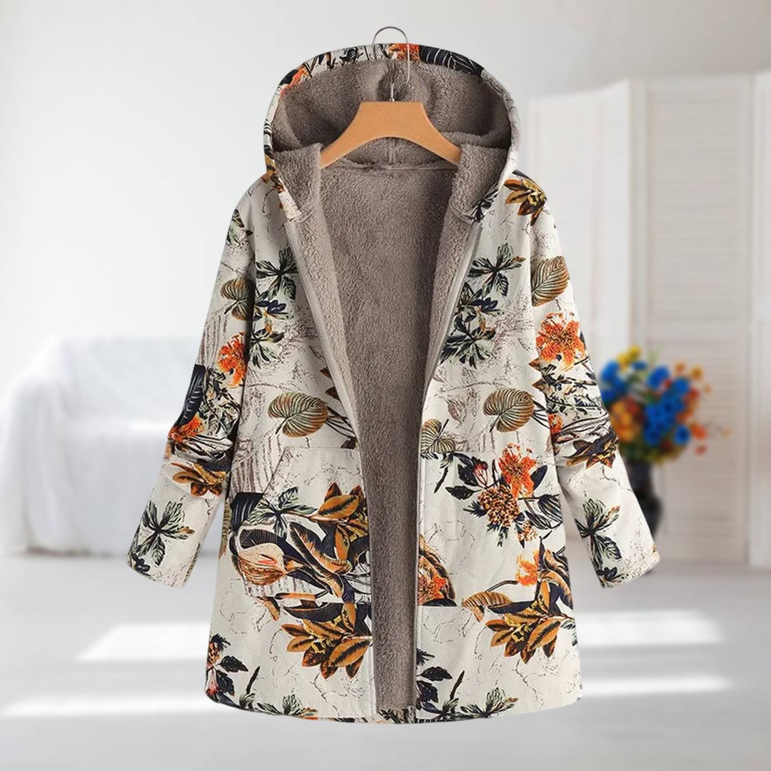 Flora | Varm, Blødt Fôret Parka