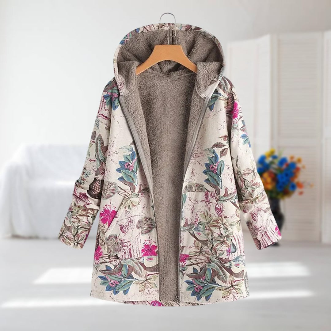 Flora | Varm, Blødt Fôret Parka