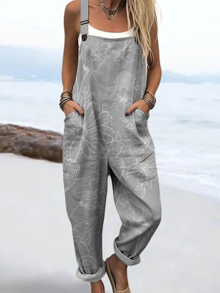 Marta™ | Bomulds Kunstnerisk Jumpsuit