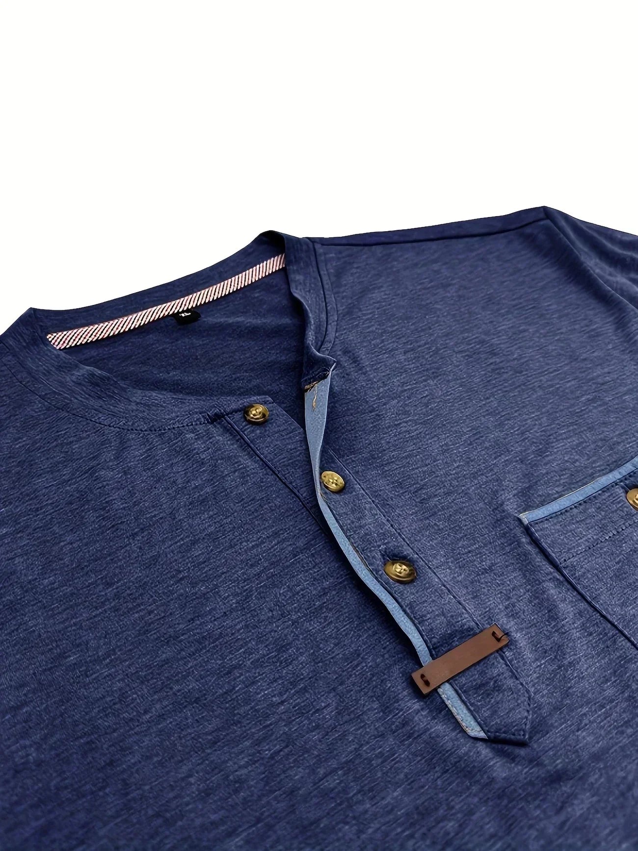 Savrani™ | Elegant t-shirt med rund hals og lomme