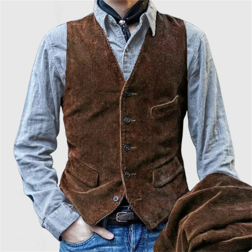 Adolfo ™|VINTAGE STIL JAKKE OG VEST