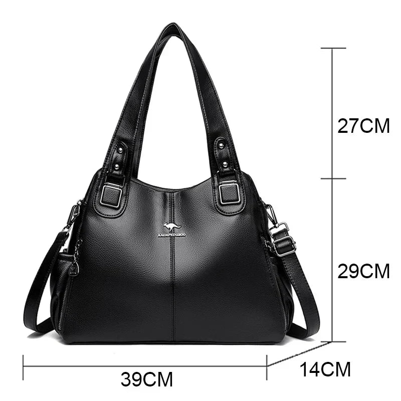 Mary Jane™ | Klassisk Vintage Skuldertaske