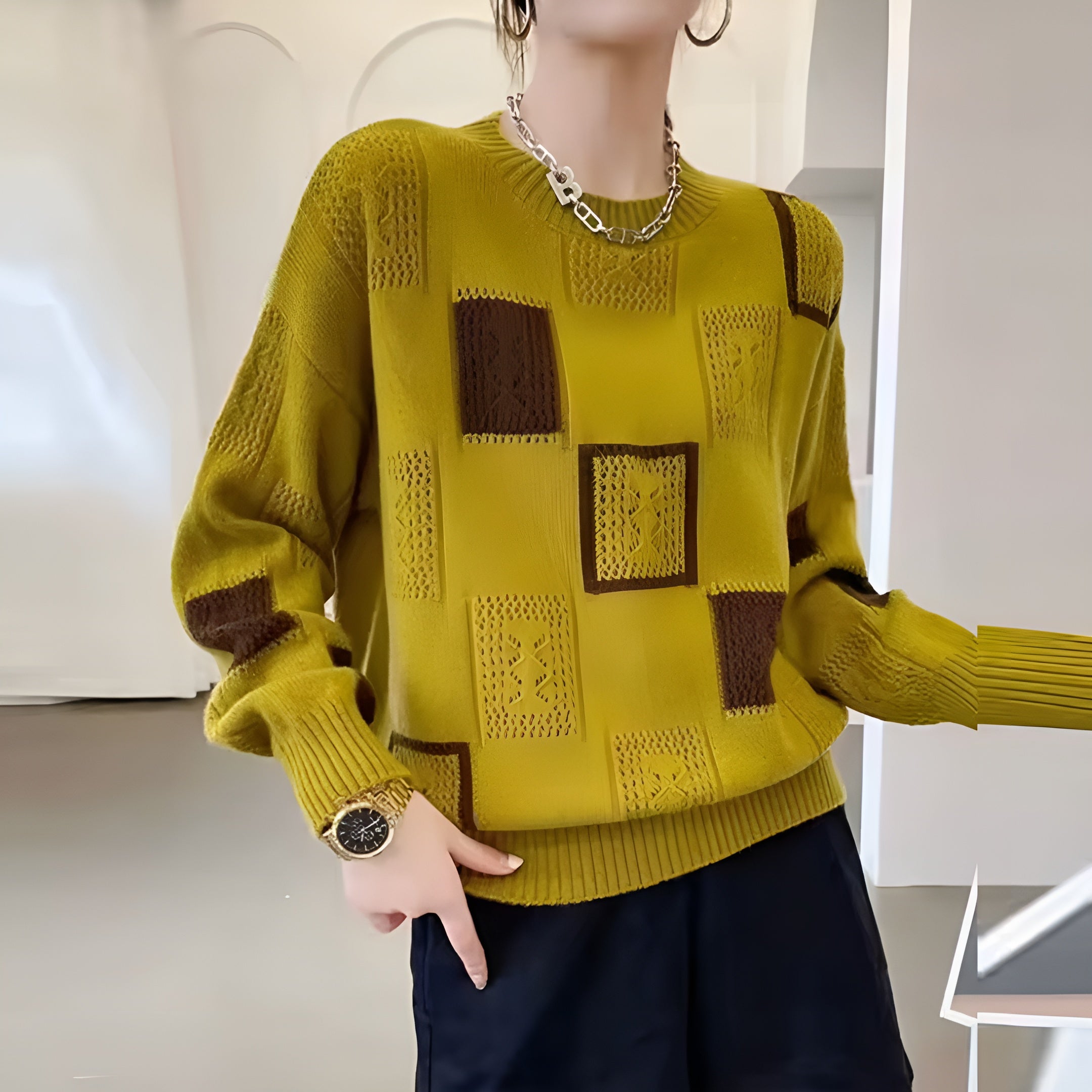 Ava | Elegant Pullover til Enhver Lejlighed