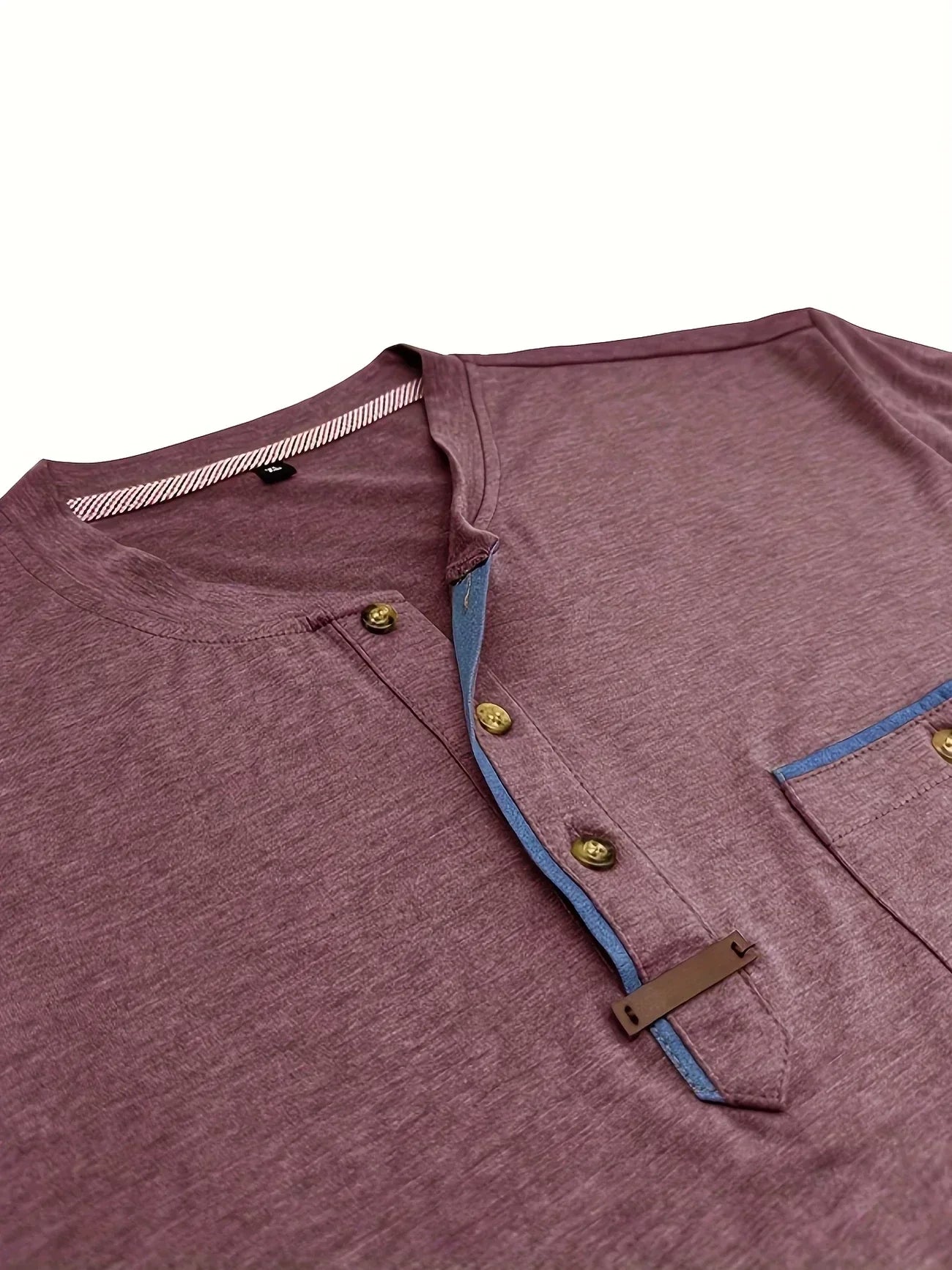 Savrani™ | Elegant t-shirt med rund hals og lomme