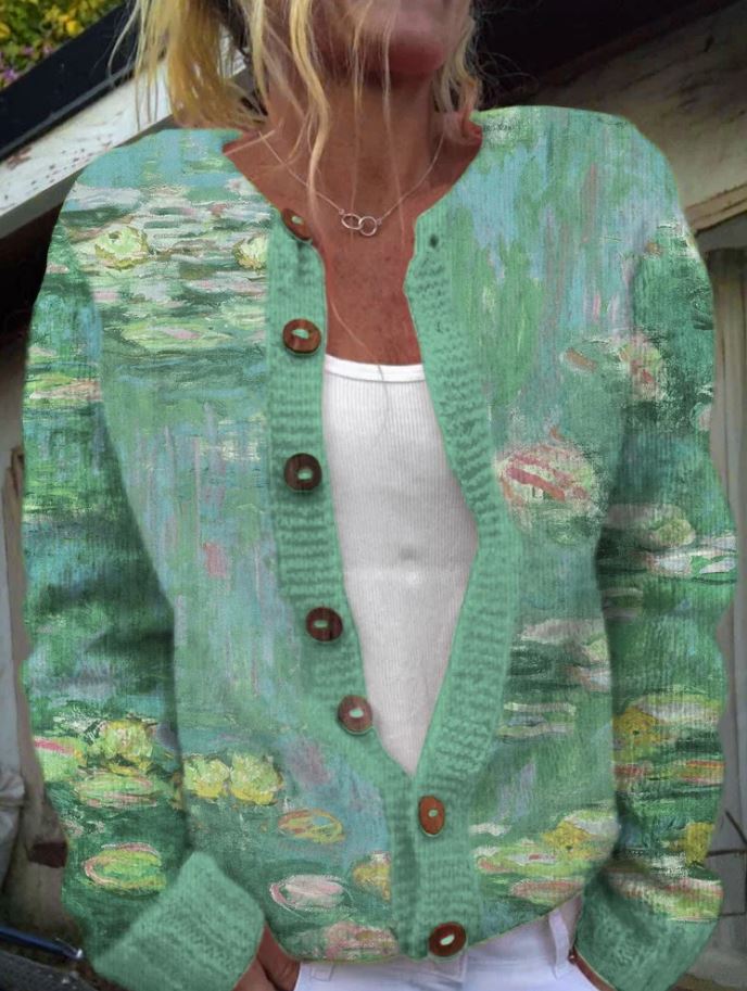 Anwen | Grøn cardigan