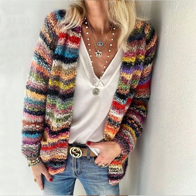 Luna | Paski Cardigan