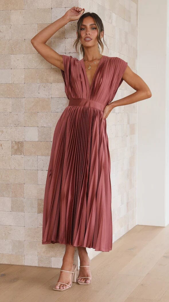 Chloe™ | Elegant Midi Kjole