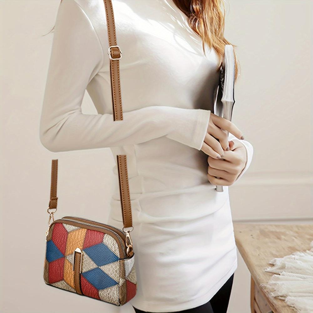 Clio | Mini Skuldertaske Patchwork