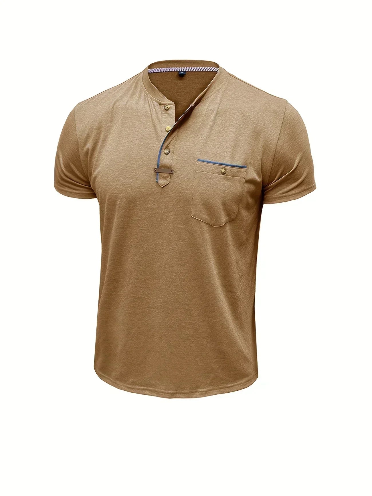 Savrani™ | Elegant t-shirt med rund hals og lomme