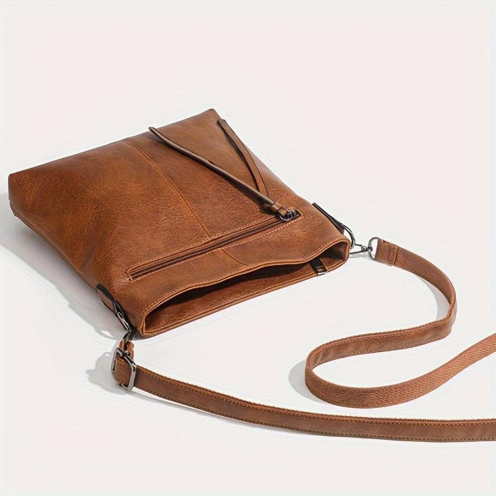 Lina | Vintage skuldertaske med ternet mønster