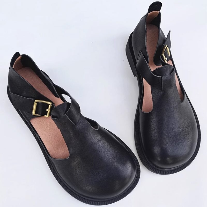 Colette™ | Mary Janes med rund tå