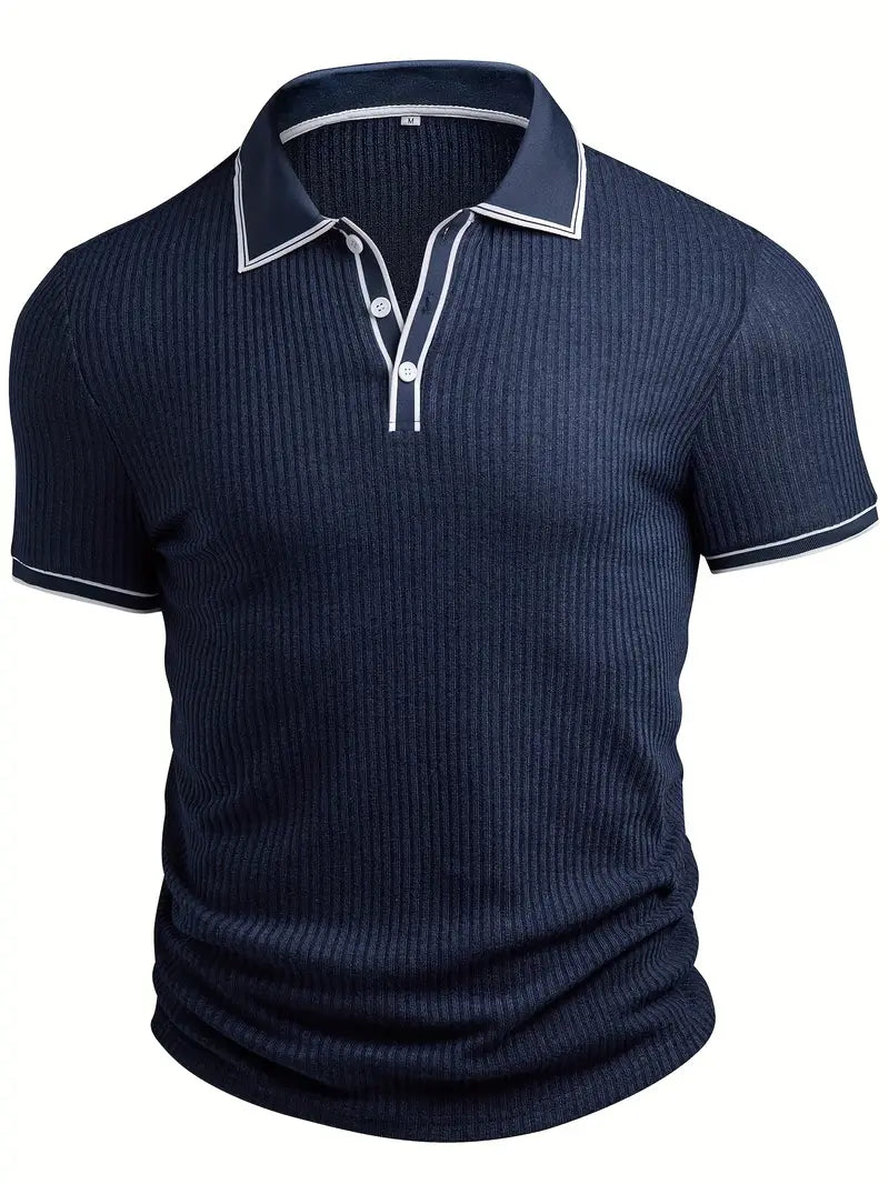 Savrani™ | Elegant polo med korte ærmer
