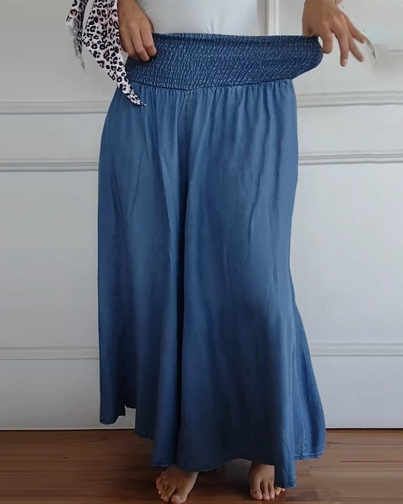 Mira | Bukser med Elastisk Talje