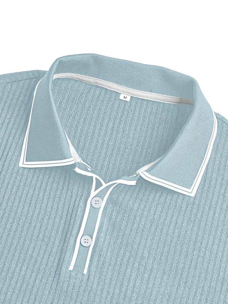 Savrani™ | Elegant polo med korte ærmer