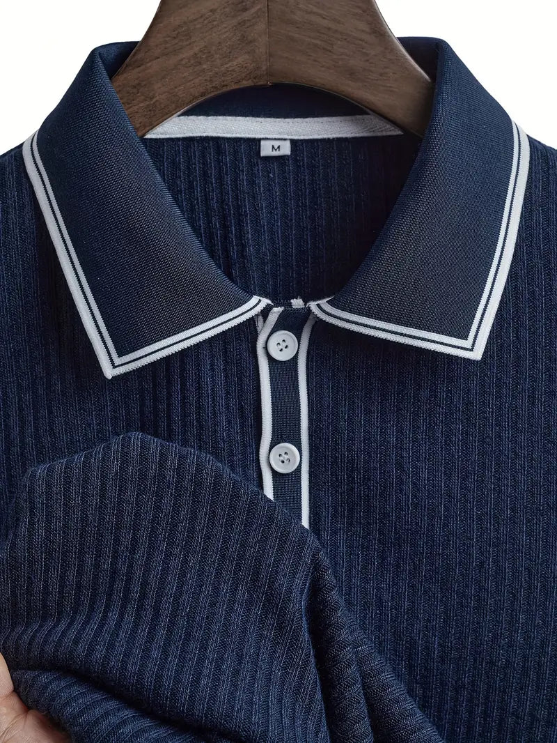 Savrani™ | Elegant polo med korte ærmer
