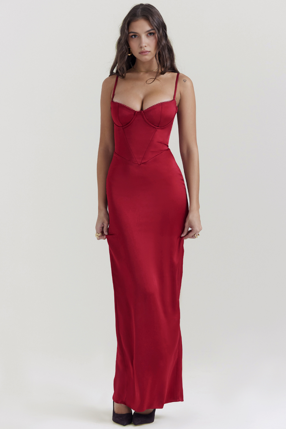 Faelyn | Satin Kjole