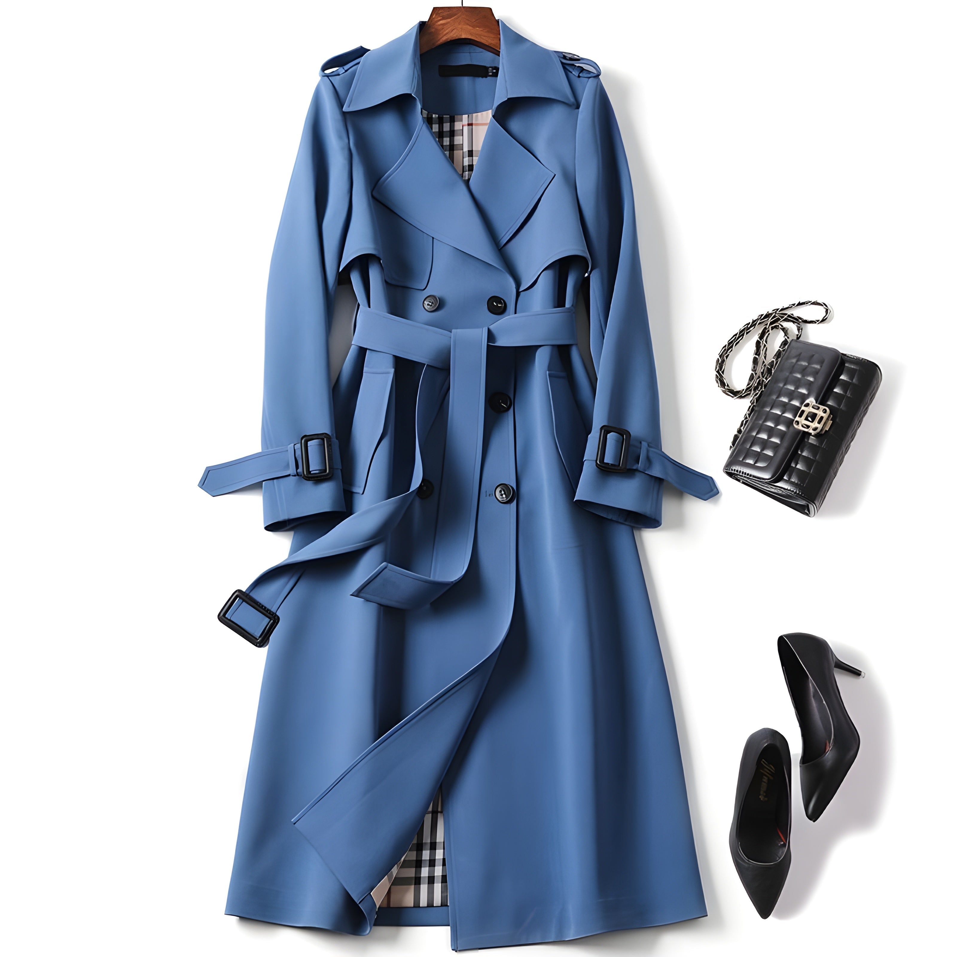 Savrani™ | Elegant og stilfuld trenchcoat