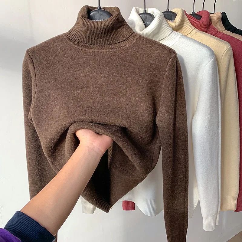 Kyra | Varm, Casual Sweater med Krave