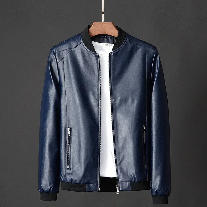 Zavian – Vintage Læder Bikerjakke