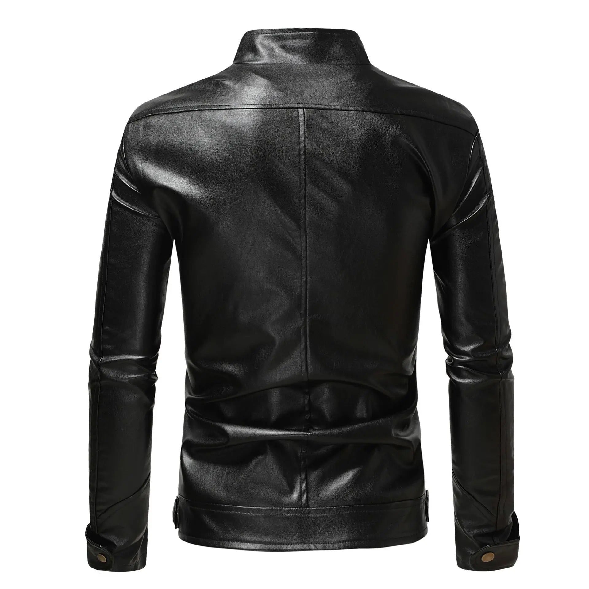 Coriel – Slim-Fit Læder Bikerjakke
