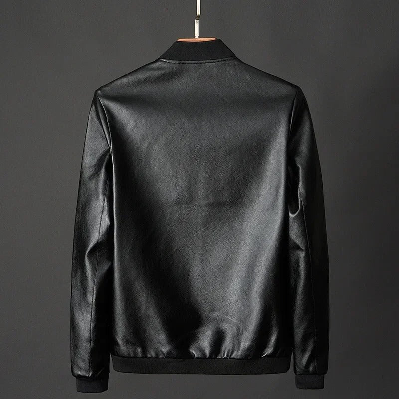 Zavian – Vintage Læder Bikerjakke