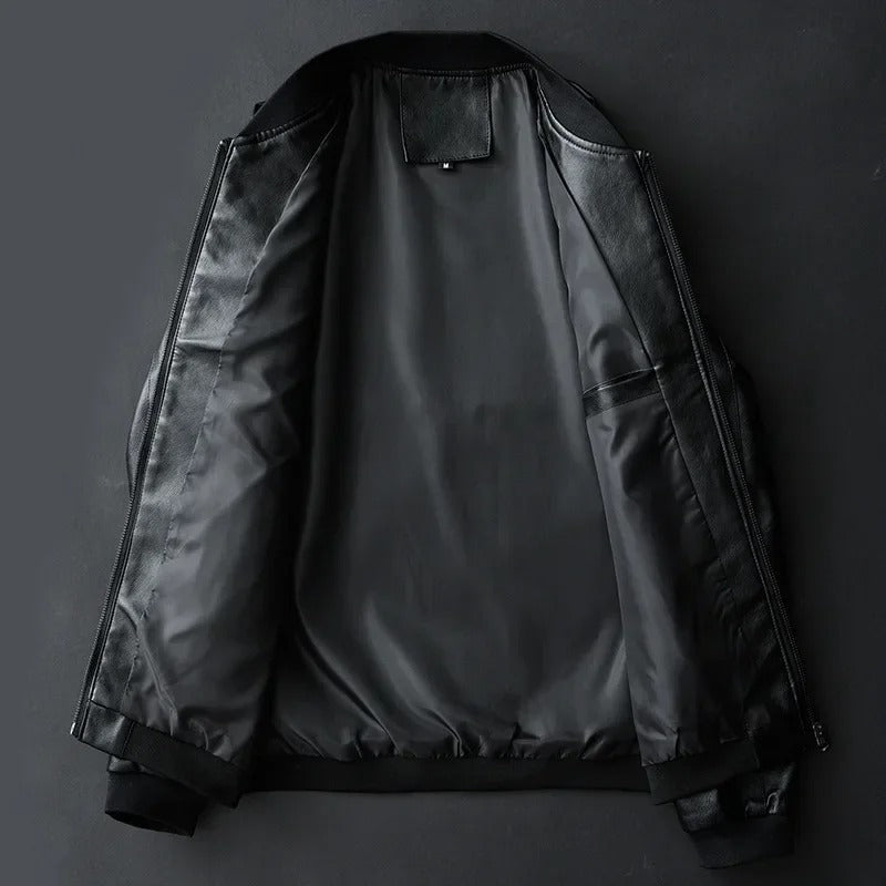 Zavian – Vintage Læder Bikerjakke