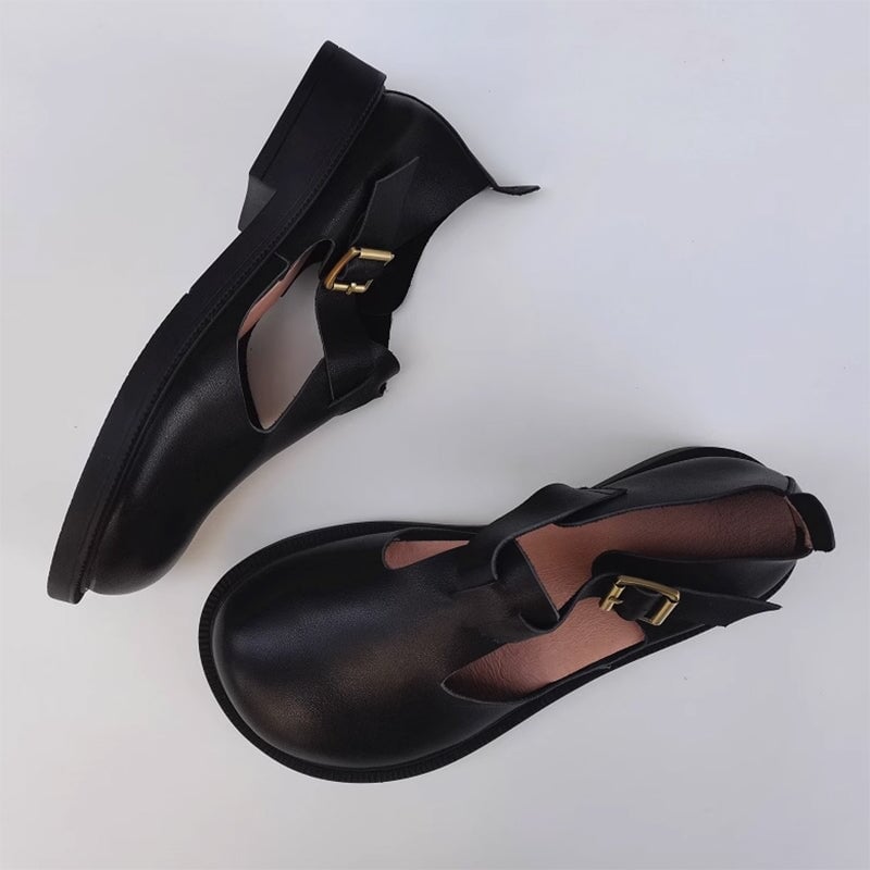 Colette™ | Mary Janes med rund tå
