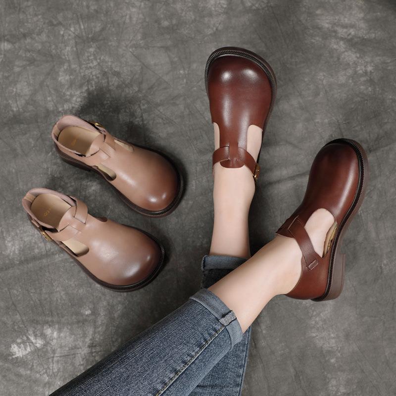 Colette™ | Mary Janes med rund tå