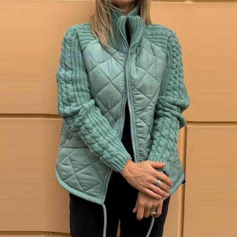 Betty | Patchwork jakke med blødt finish