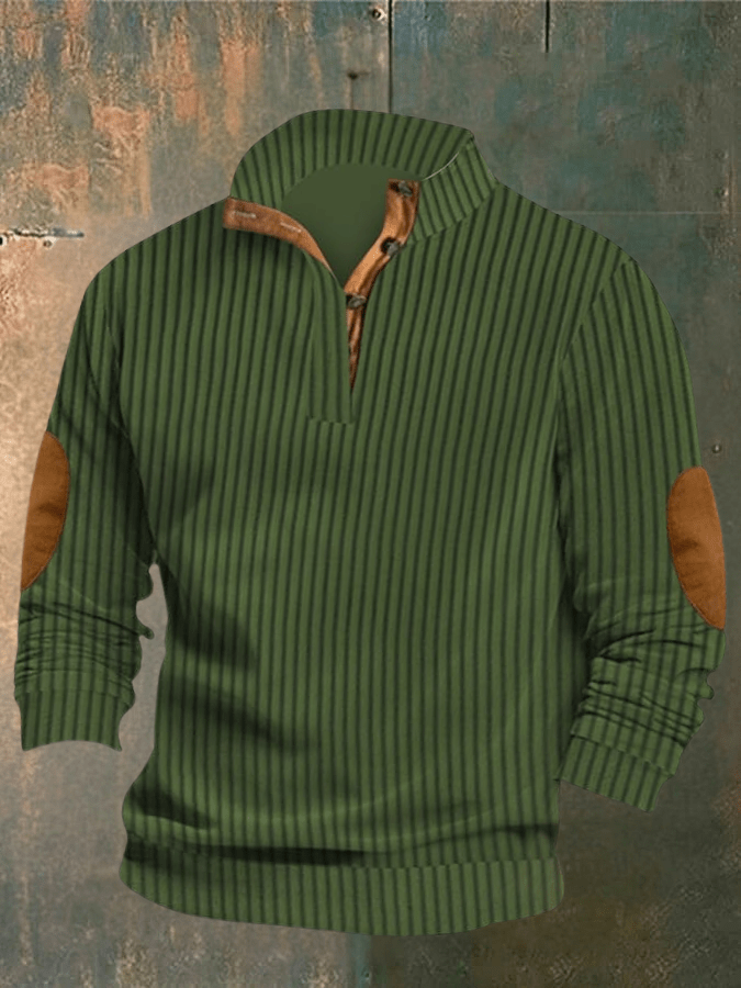 COOPER - SPLIT SWEATER MED HØJ KRAVE