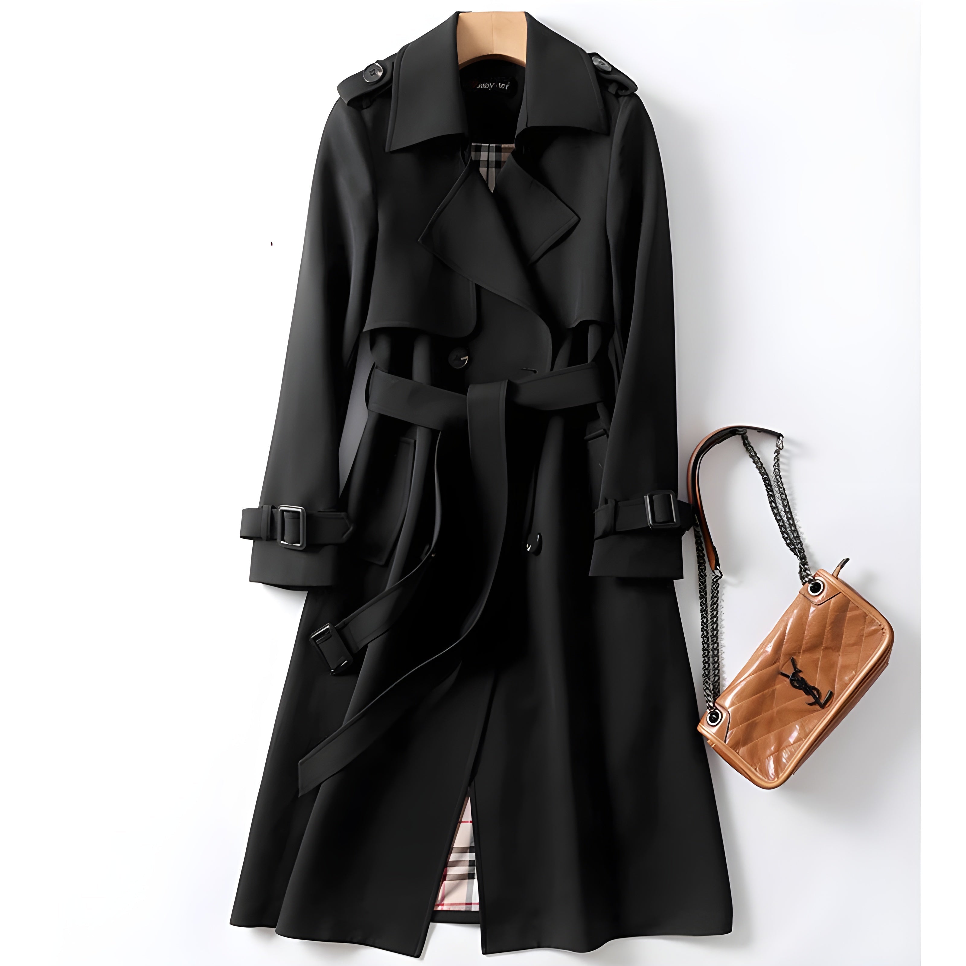 Savrani™ | Elegant og stilfuld trenchcoat