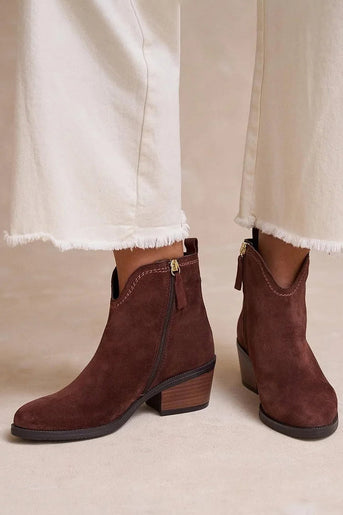 Céline™ | Elegante Suede Støvler
