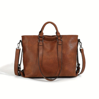 Bianca | Vintage Shopper Taske med Raffineret Elegance