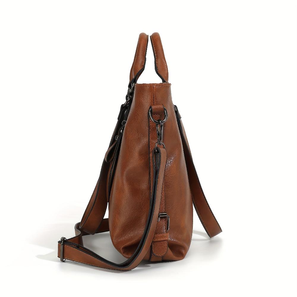 Bianca | Vintage Shopper Taske med Raffineret Elegance