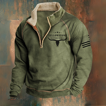 Fleece Jakke med Halv-Zip Efterår/Vinter