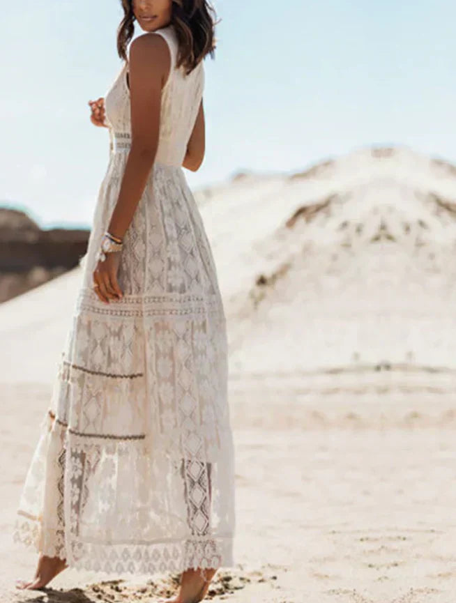 Avelyn - Boho Maxi Kjole