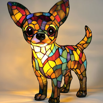 Choupette | Lampe Magisk Pie i Farvet Glas