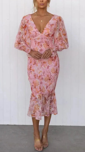 Miley - Blomsterkjole